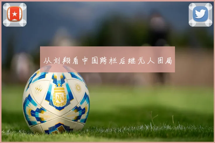 从刘翔看中国跨栏后继无人困局